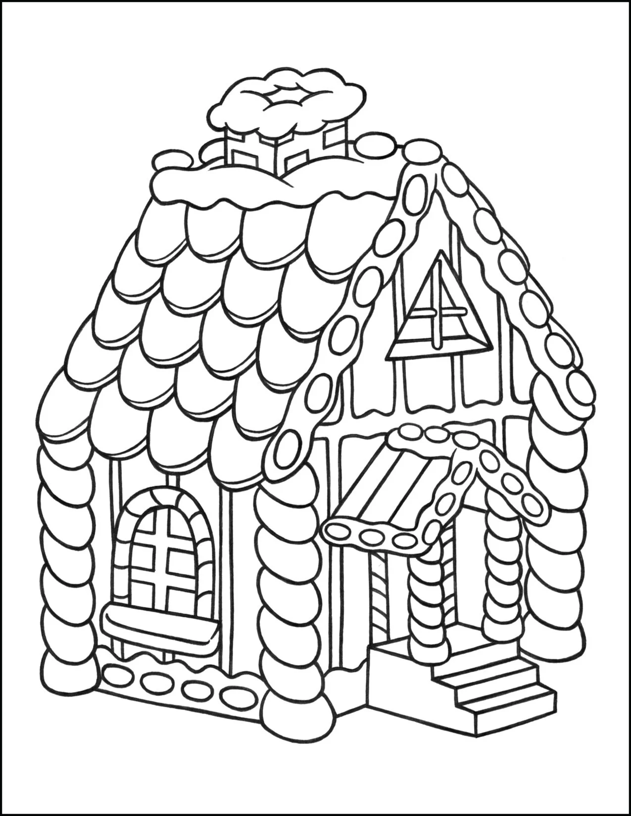 Gingerbread House Worksheet
