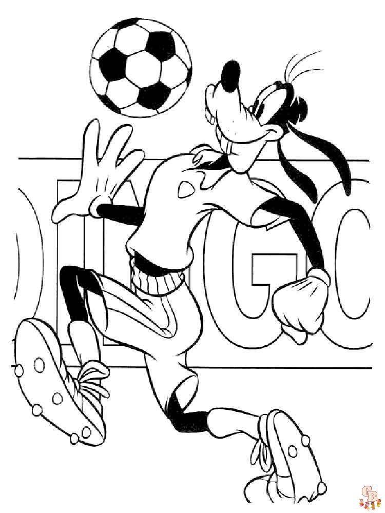 Goofy Coloring Pages 19