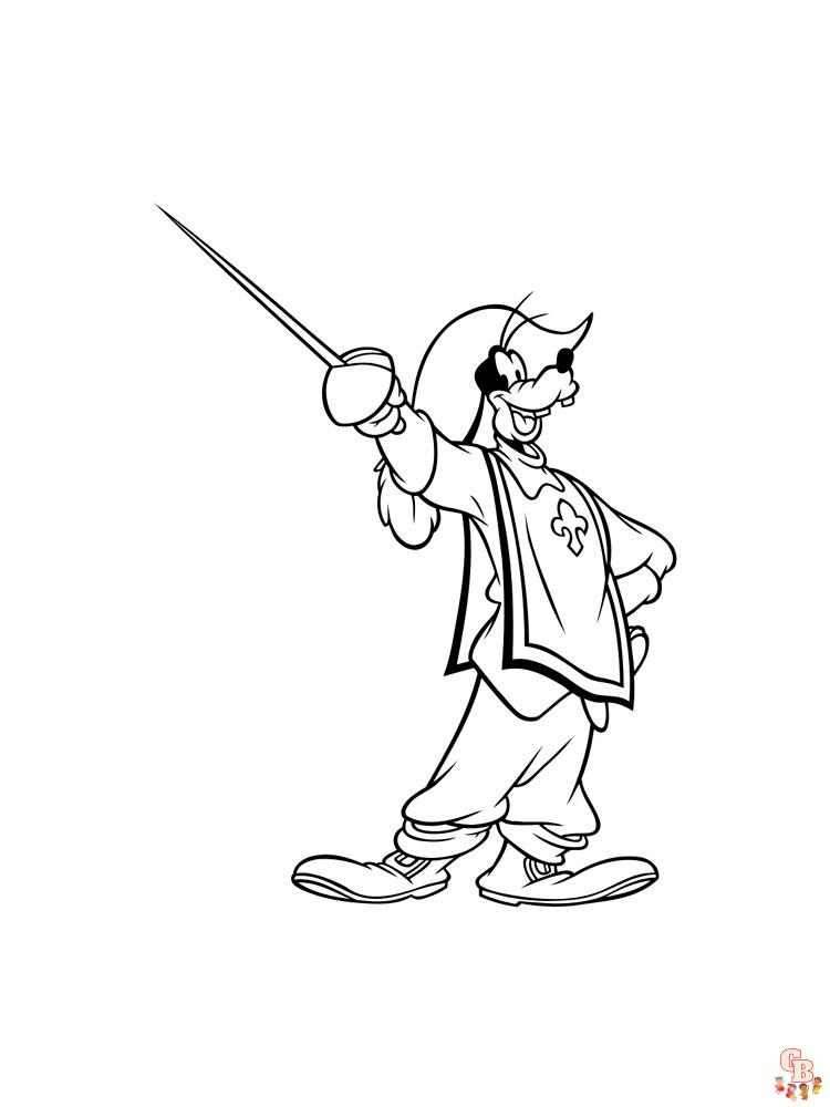 Goofy Coloring Pages 30