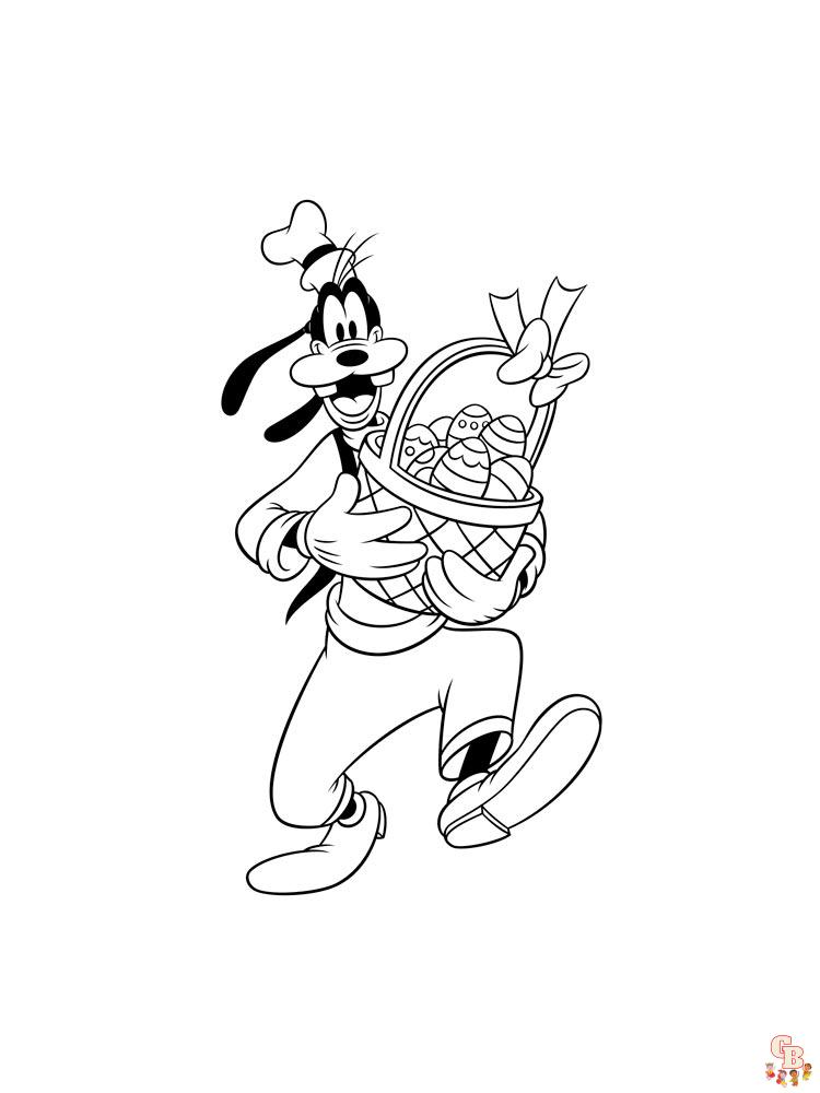 Goofy Coloring Pages 31