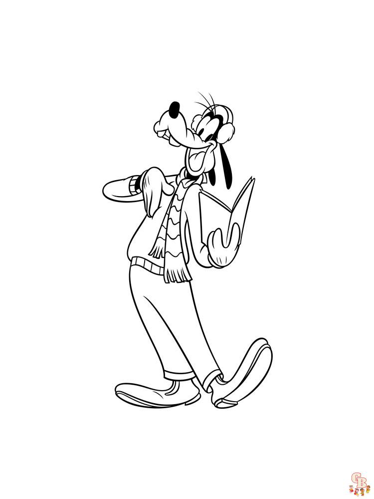 Goofy Coloring Pages 32