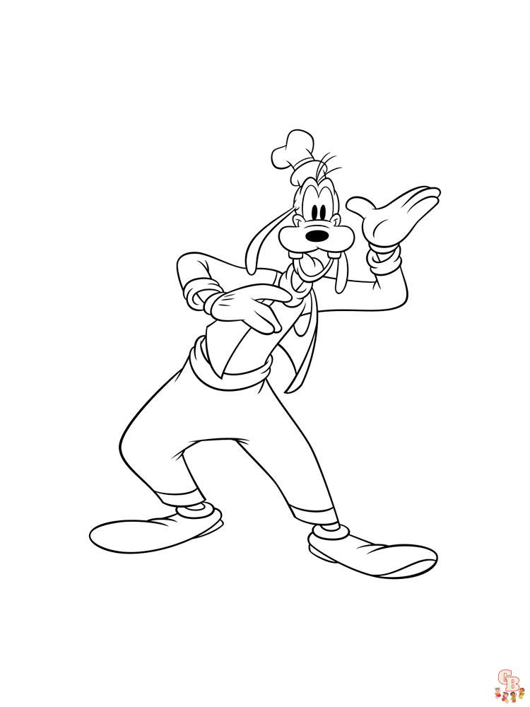 Goofy Coloring Pages 33