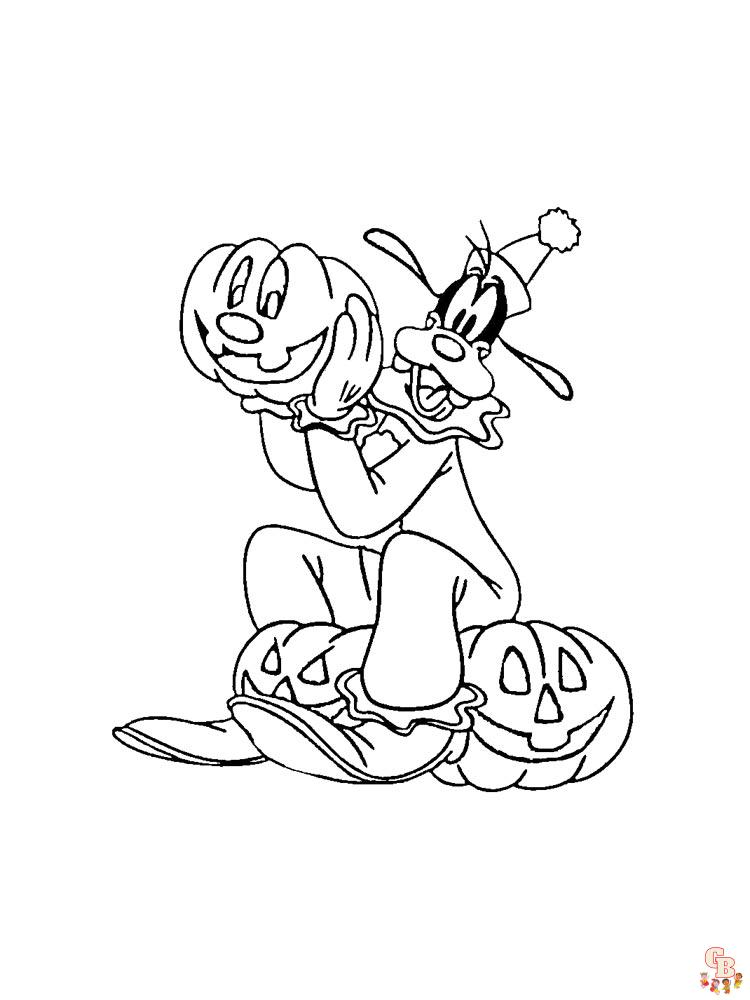 Goofy Coloring Pages 34