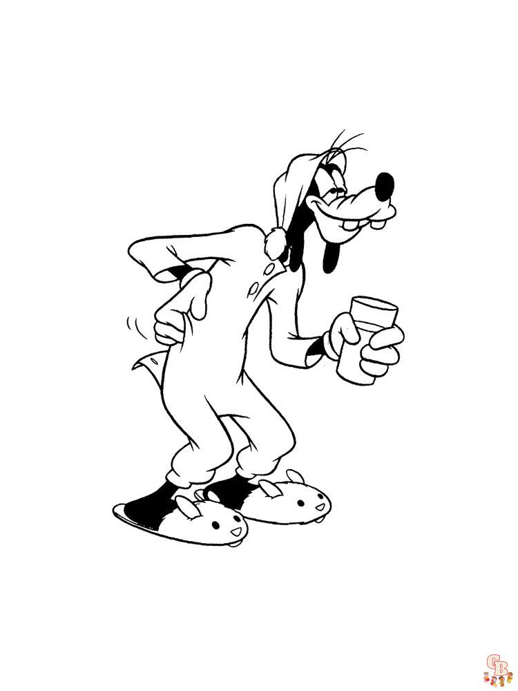 Goofy Coloring Pages 35