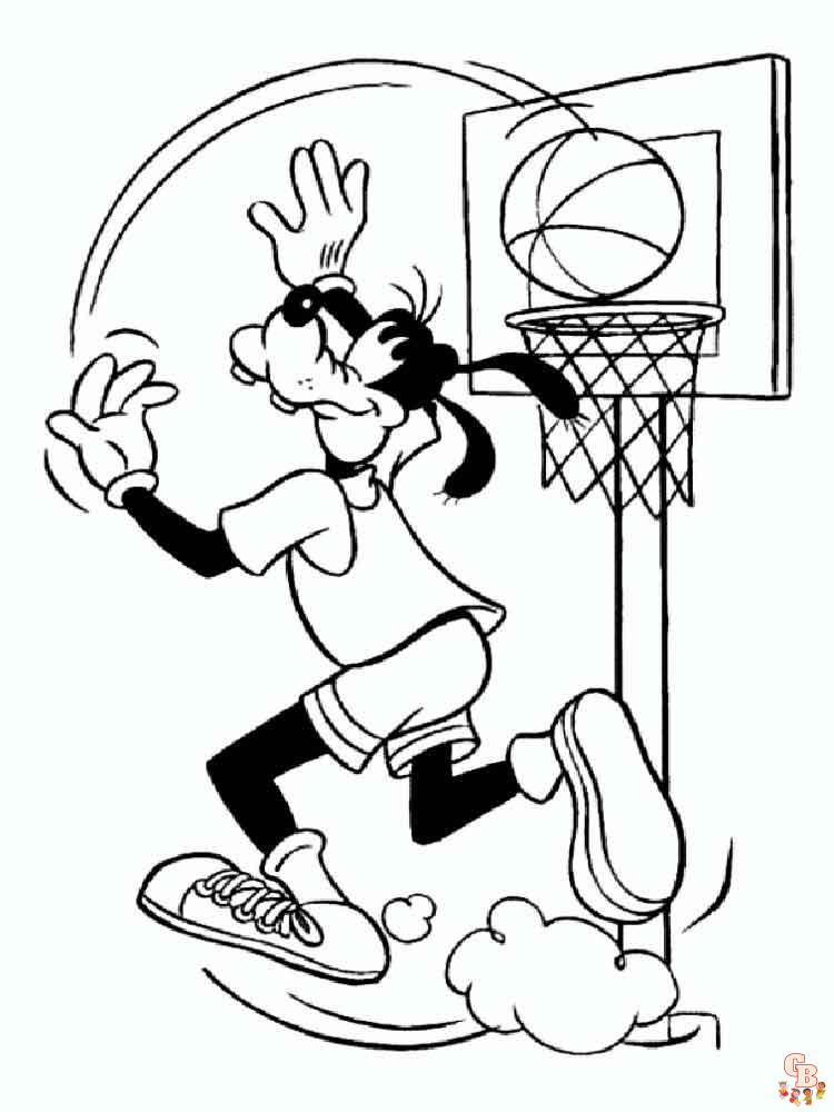 Goofy Coloring Pages 36