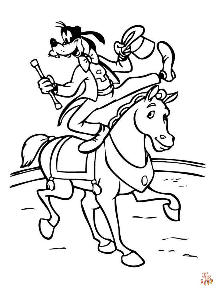 Goofy Coloring Pages 4