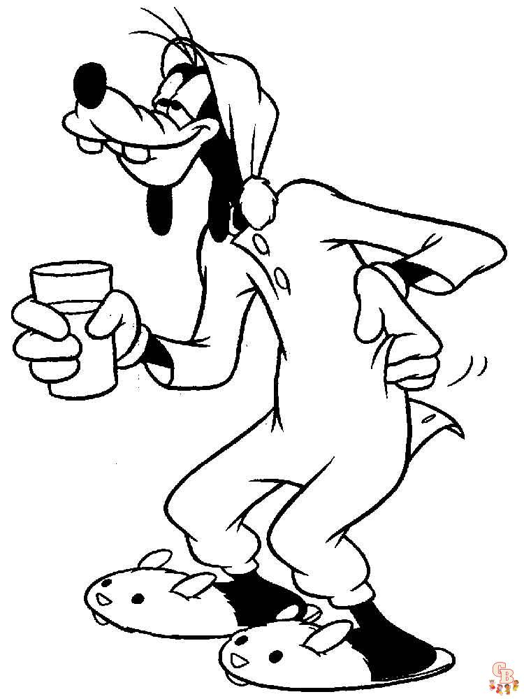 Goofy Coloring Pages 42