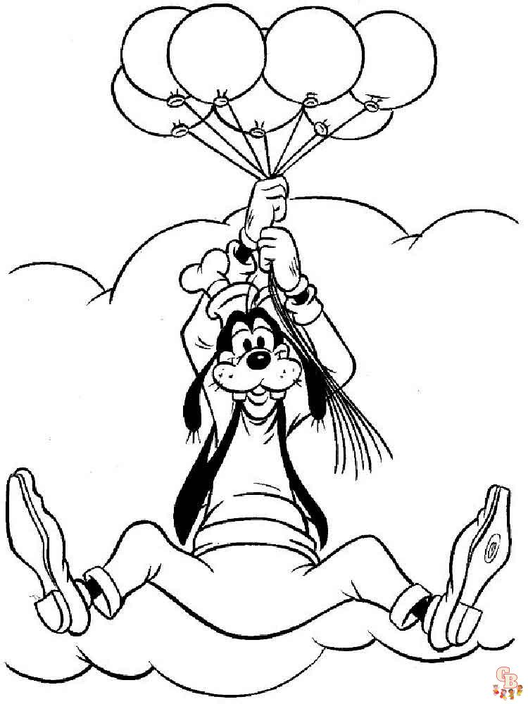Goofy Coloring Pages 5