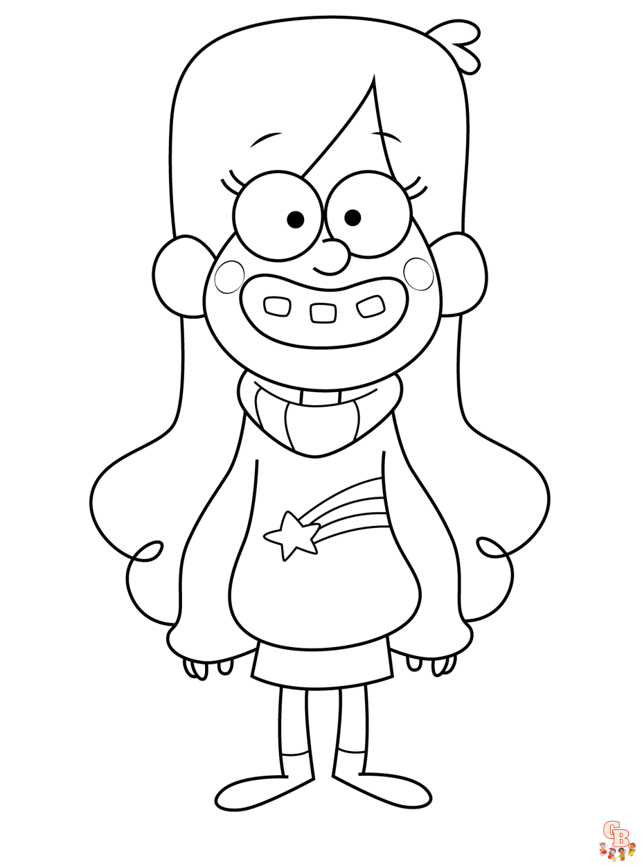 Gravity Falls Coloring Pages 2