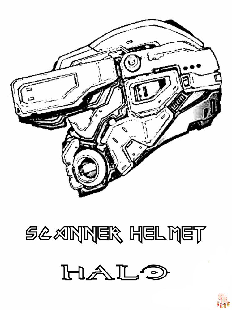 Halo Coloring Pages 10