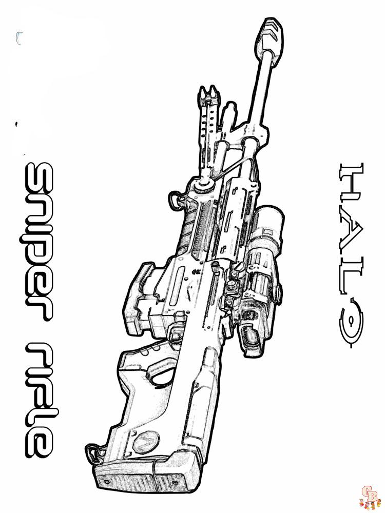 Halo Coloring Pages 12
