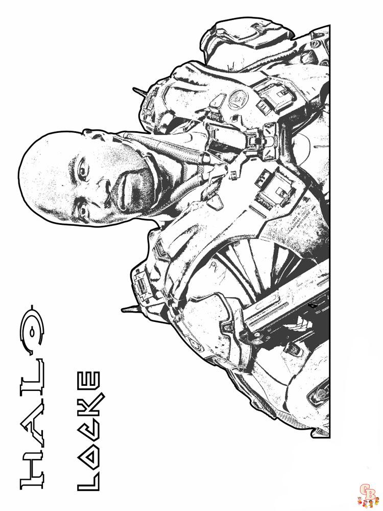 Halo Coloring Pages 18