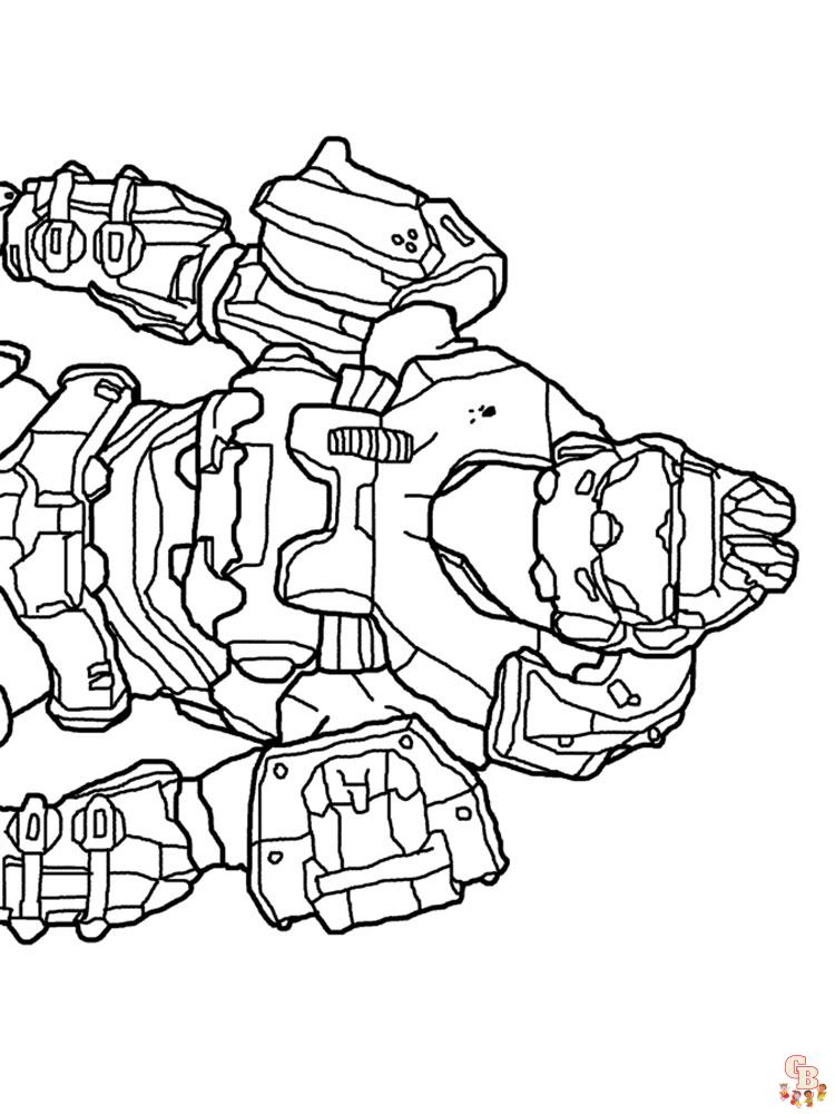 Halo Coloring Pages 24