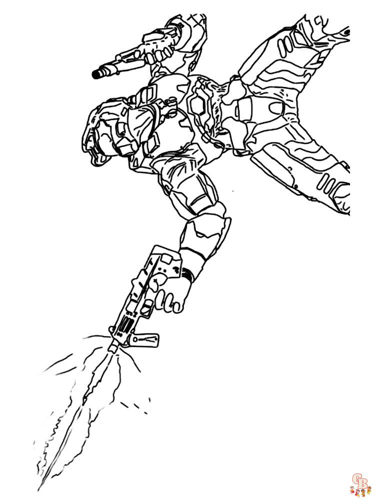 Halo Coloring Pages 5