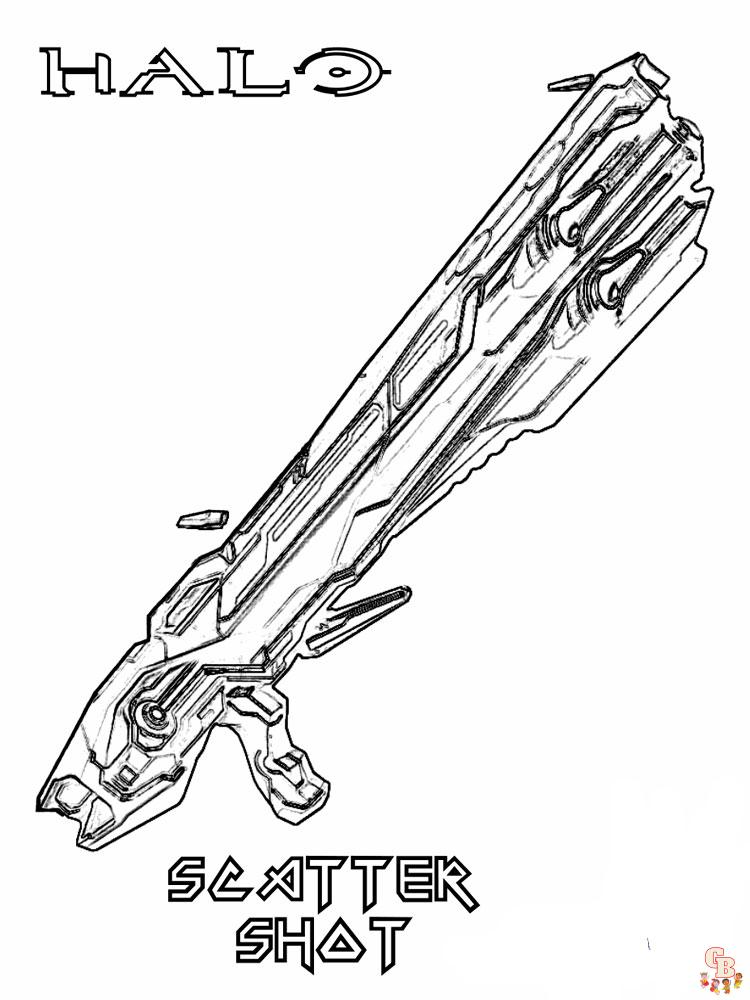 Halo Coloring Pages 8