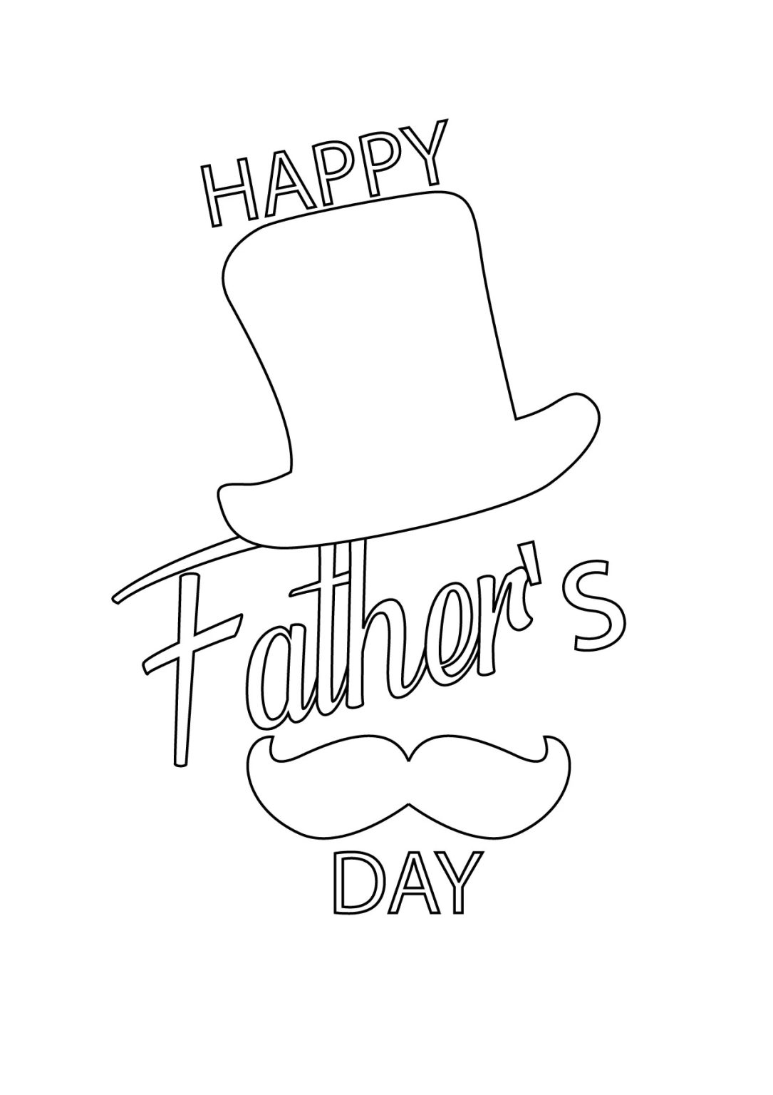 Happy Father's Day Coloring Pages: Free Printable Sheets for Kids