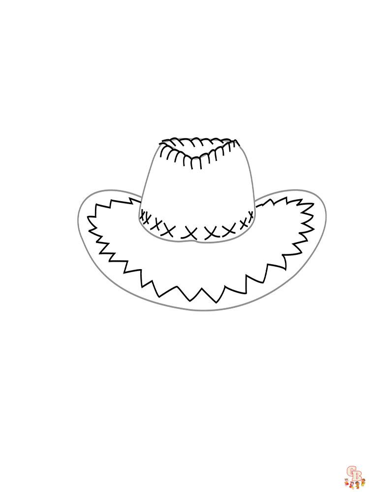 Hat Coloring Pages 31