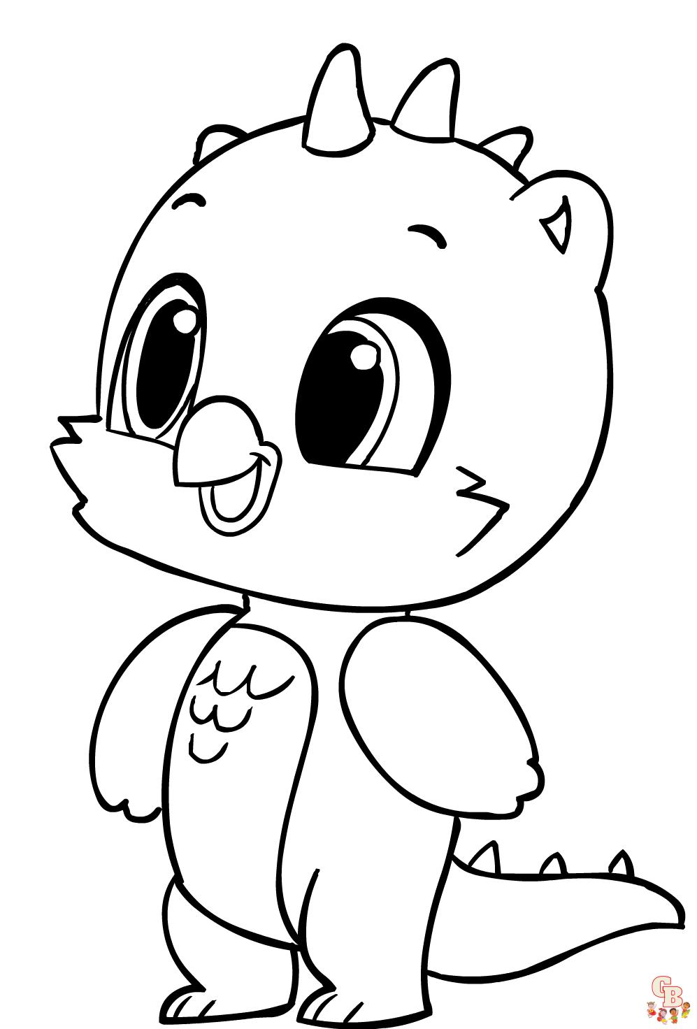 Hatchimals Coloring Pages 6