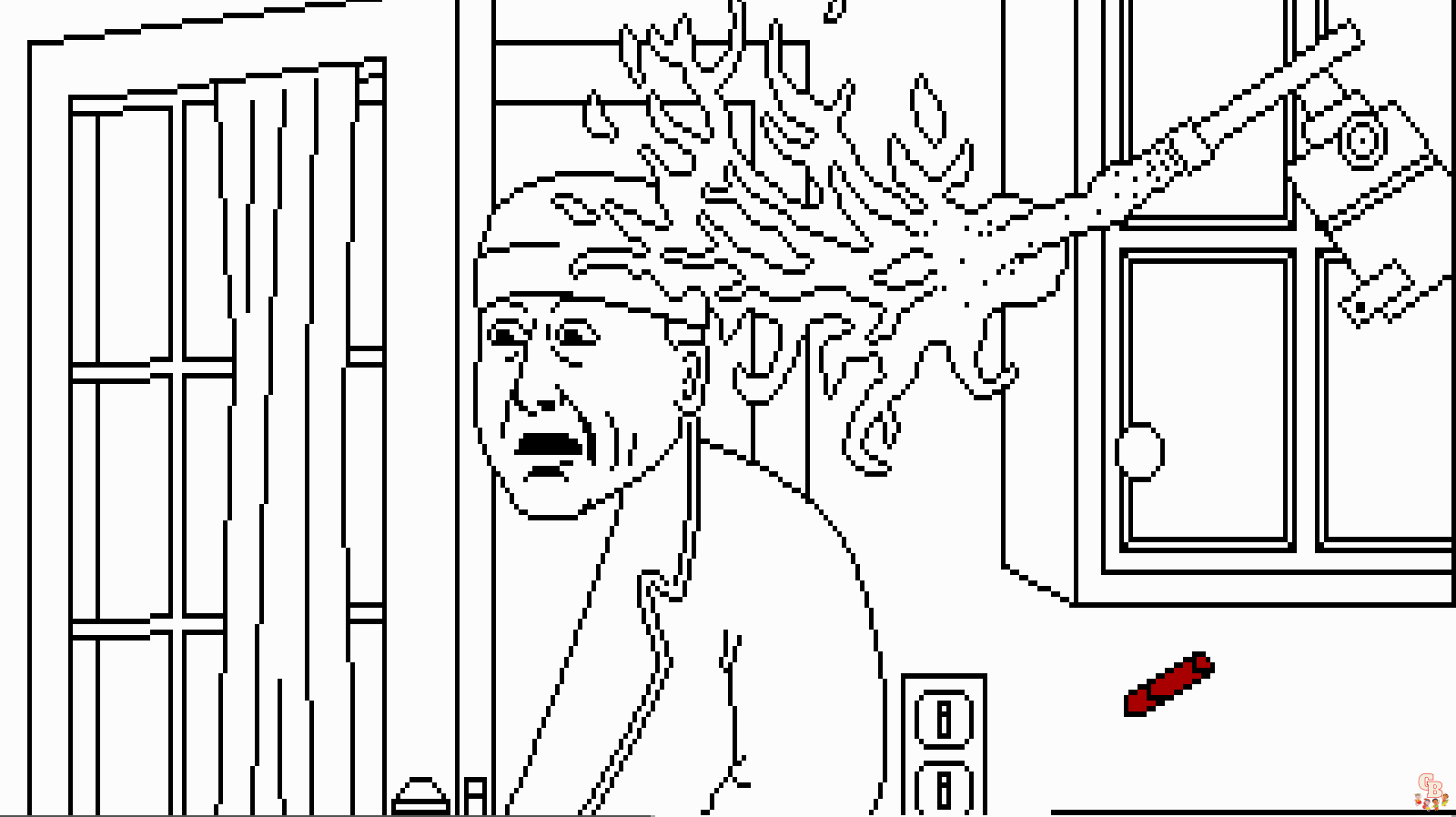 Home Alone Coloring Pages 1