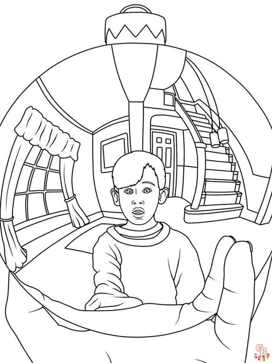 Home Alone Coloring Pages 5