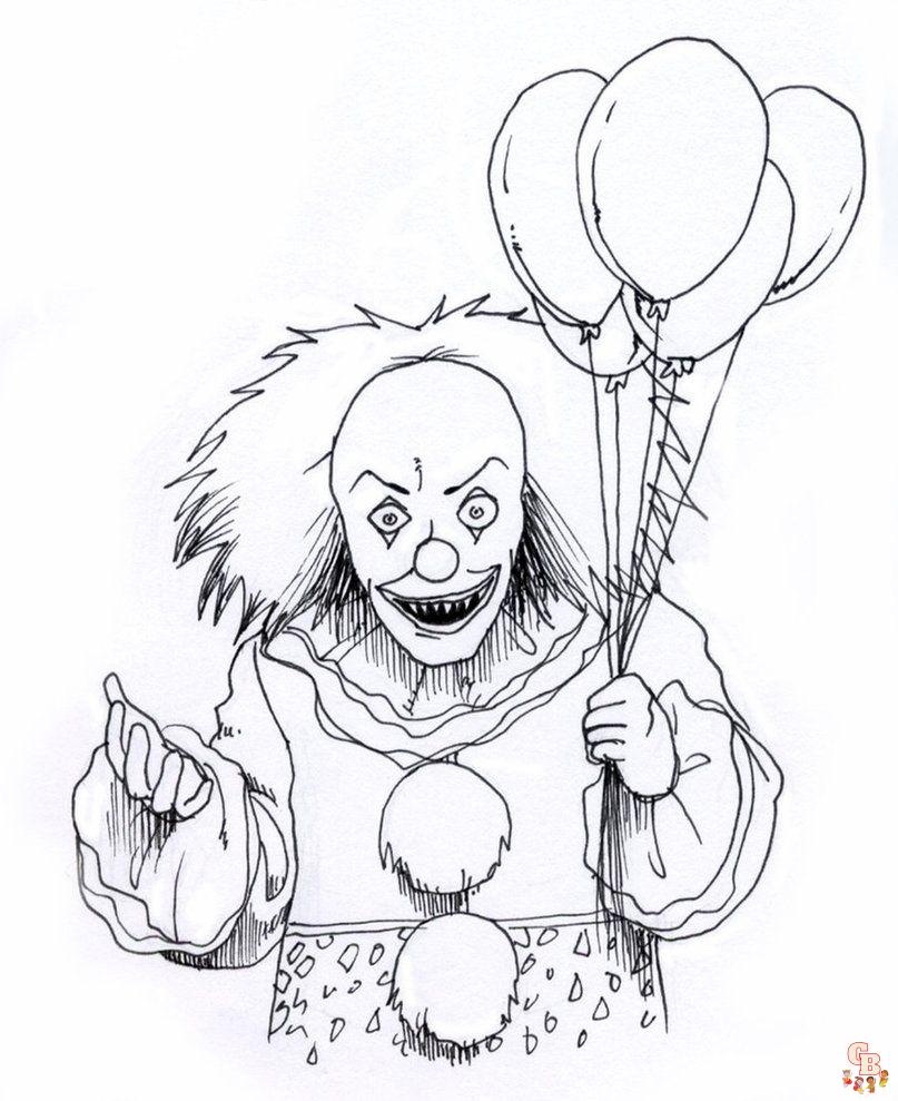 Horror Coloring Pages 3