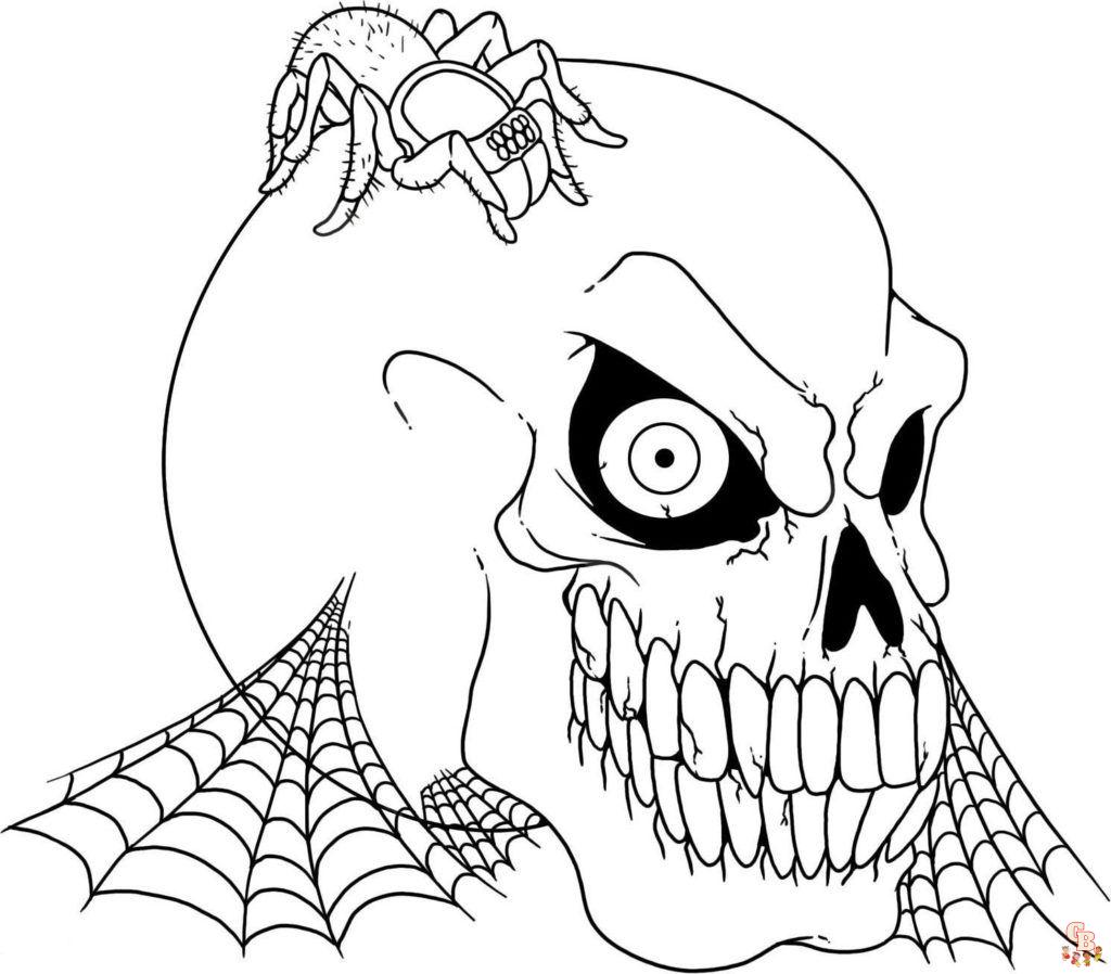 Scary Coloring Pages