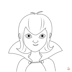 Hotel Transylvania Coloring Pages 2