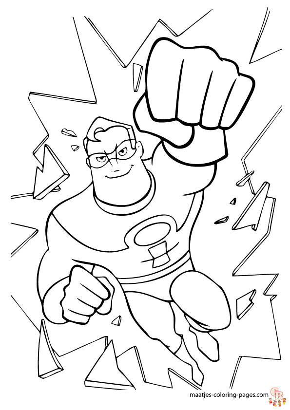 Incredible Coloring Pages 2