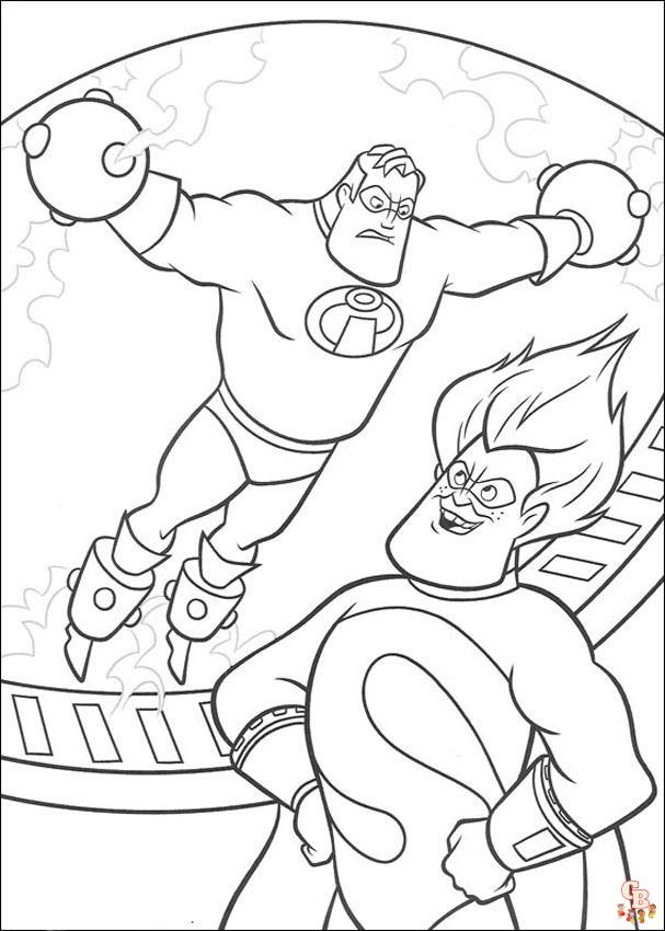 Incredible Coloring Pages 5