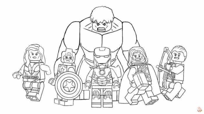 Infinity War Coloring Pages 6