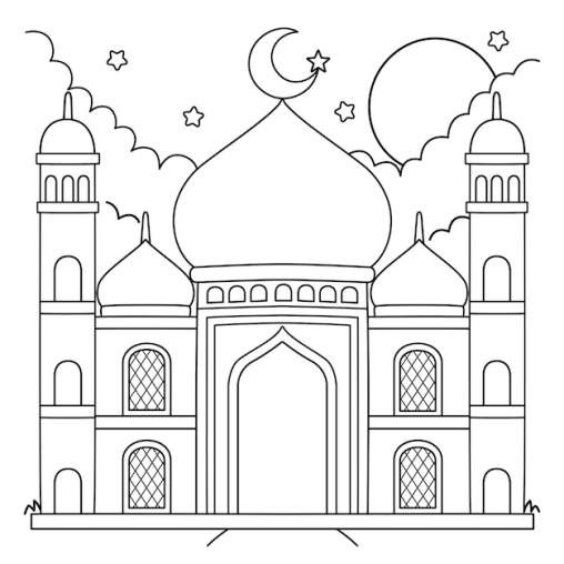Explore Islamic Coloring Pages - Free & Printable Coloring Sheets ...