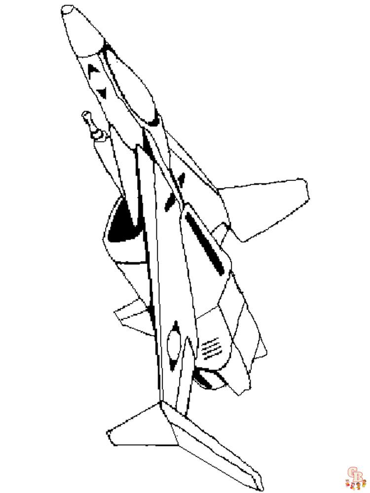 Jet Coloring Pages 14
