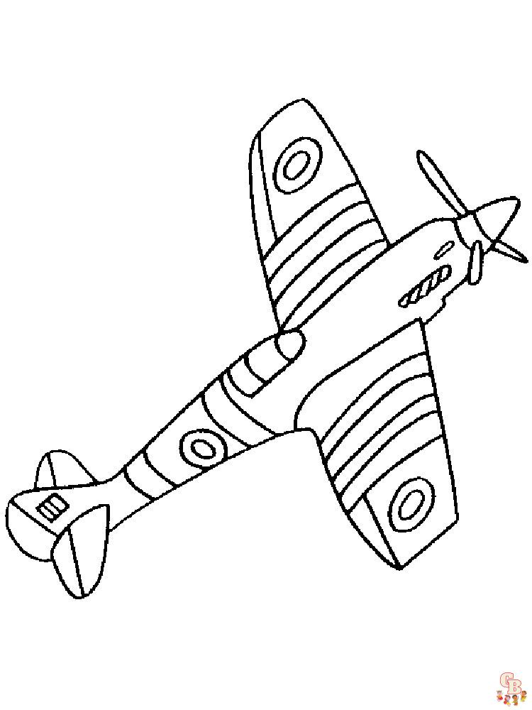 Jet Coloring Pages 16