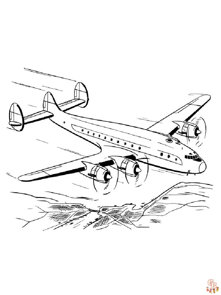 Jet Coloring Pages 18