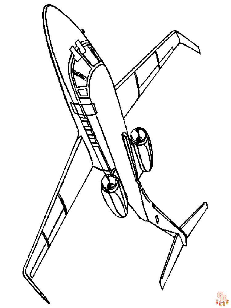 Jet Coloring Pages 19
