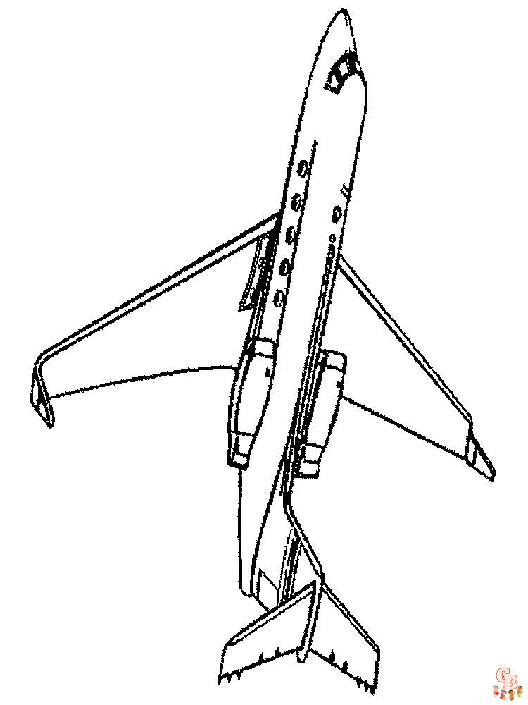 Jet Coloring Pages 2