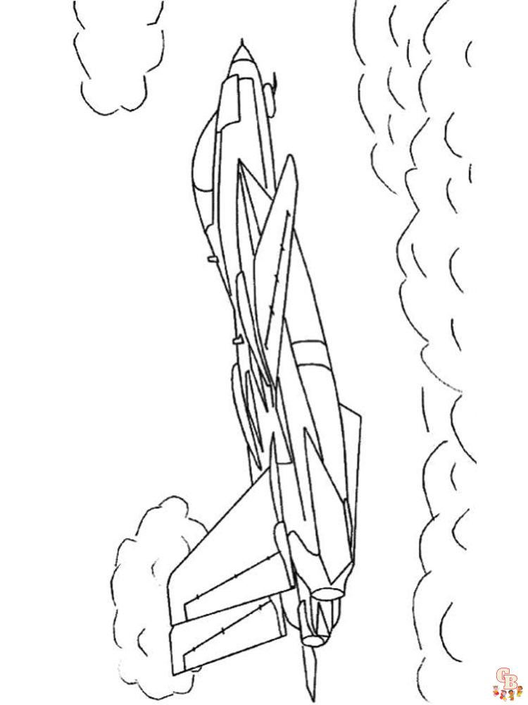Jet Coloring Pages 21