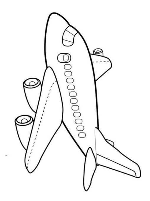 Printable Jet Coloring Pages Free for Kids and Adults