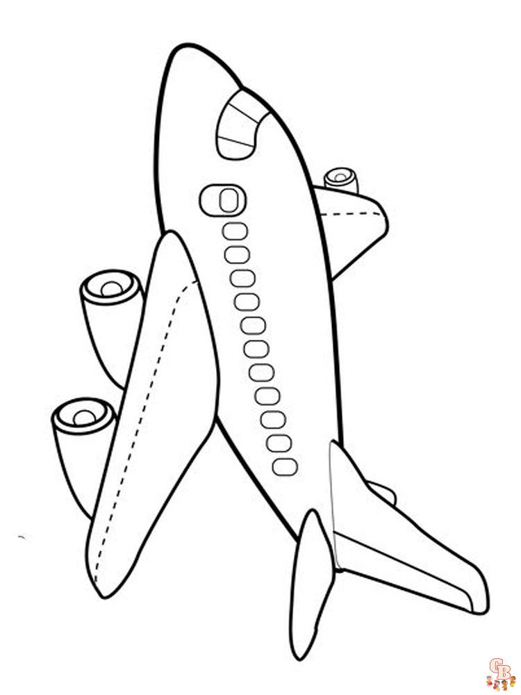 Jet Coloring Pages 3