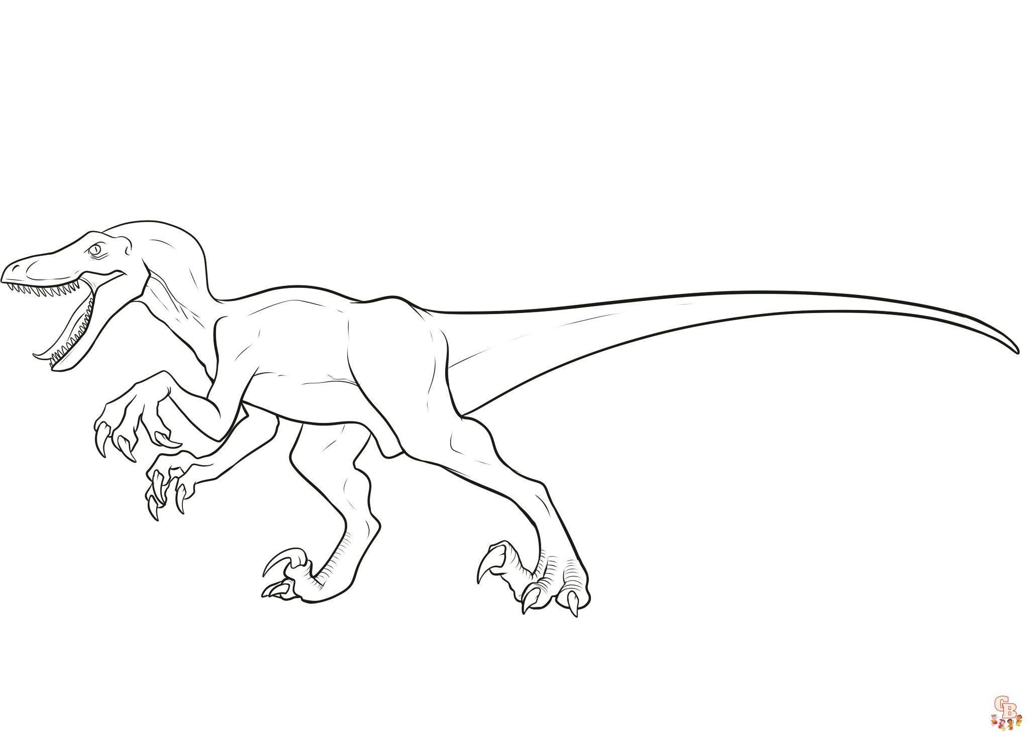 Jurassic Park coloring pages 8