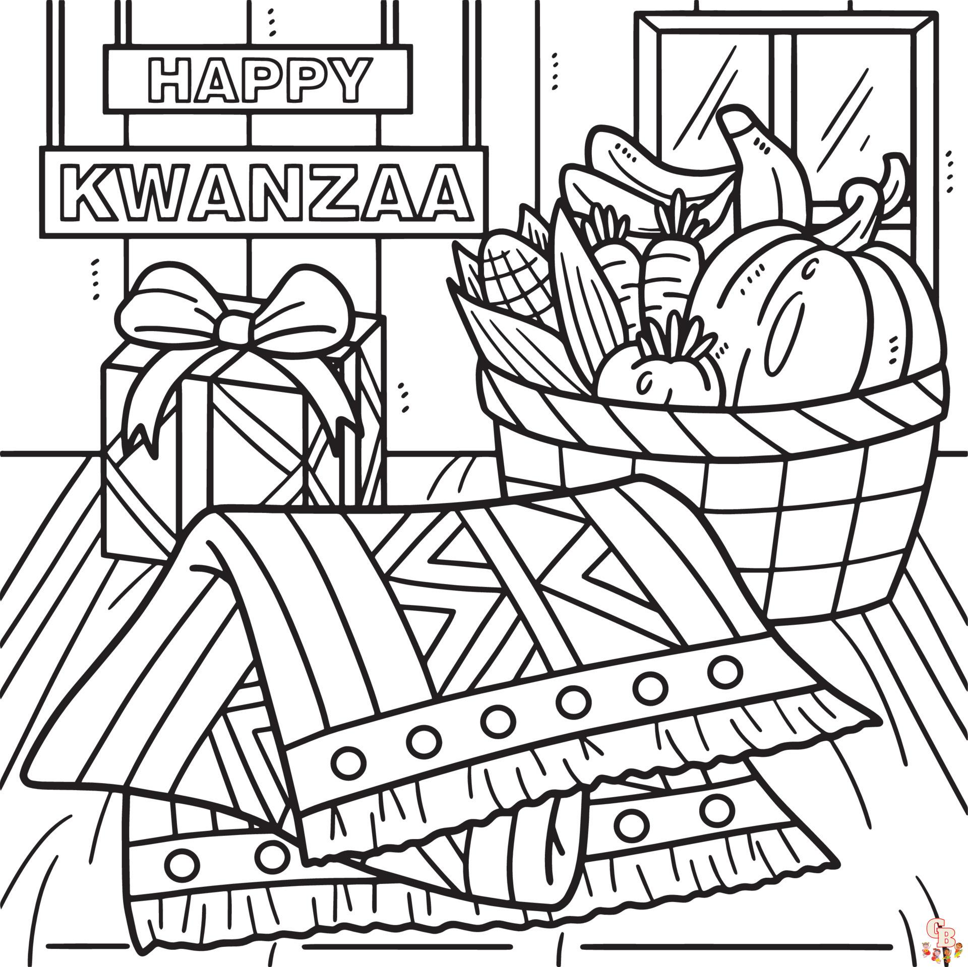 Celebrate Kwanzaa with Fun and Free Kwanzaa Coloring Pages