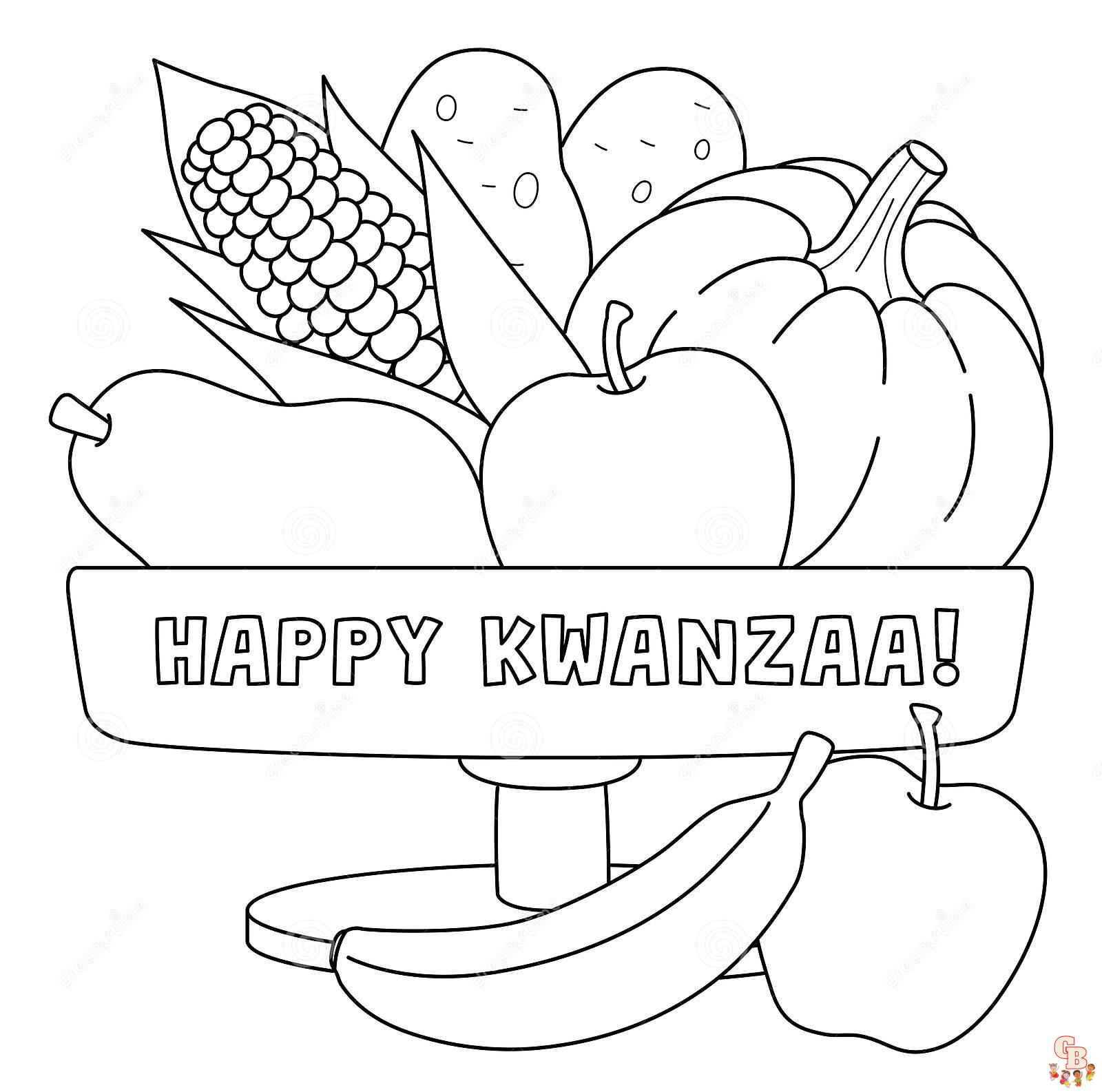 Kwanzaa Coloring Pages 9