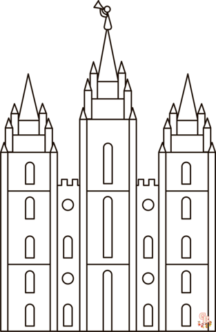LDS Coloring Pages