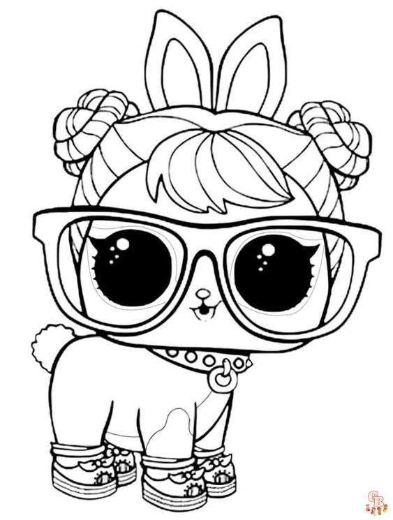 LOL Pets Coloring Pages 1