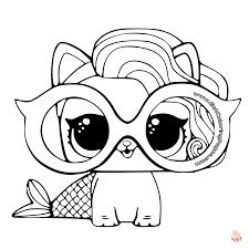 LOL Pets Coloring Pages 2