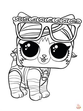 LOL Pets Coloring Pages 5