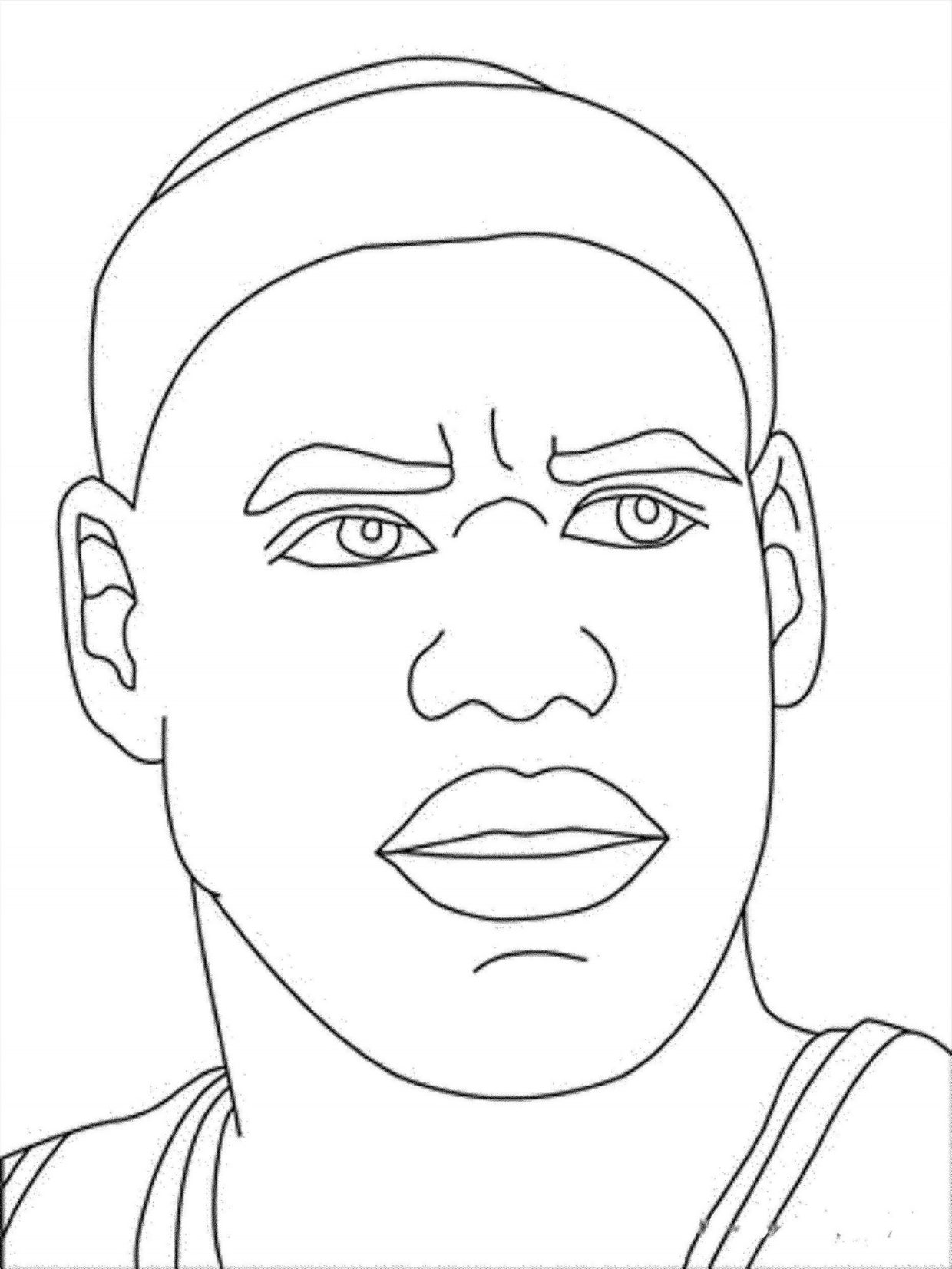 Exciting LeBron James Coloring Pages For Kids GBcoloring exciting-lebron-james-coloring-pages-for-kids-gbcoloring