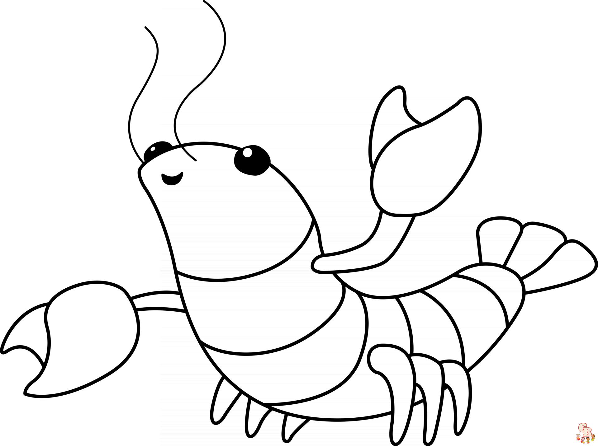 Lobster Coloring Pages 15