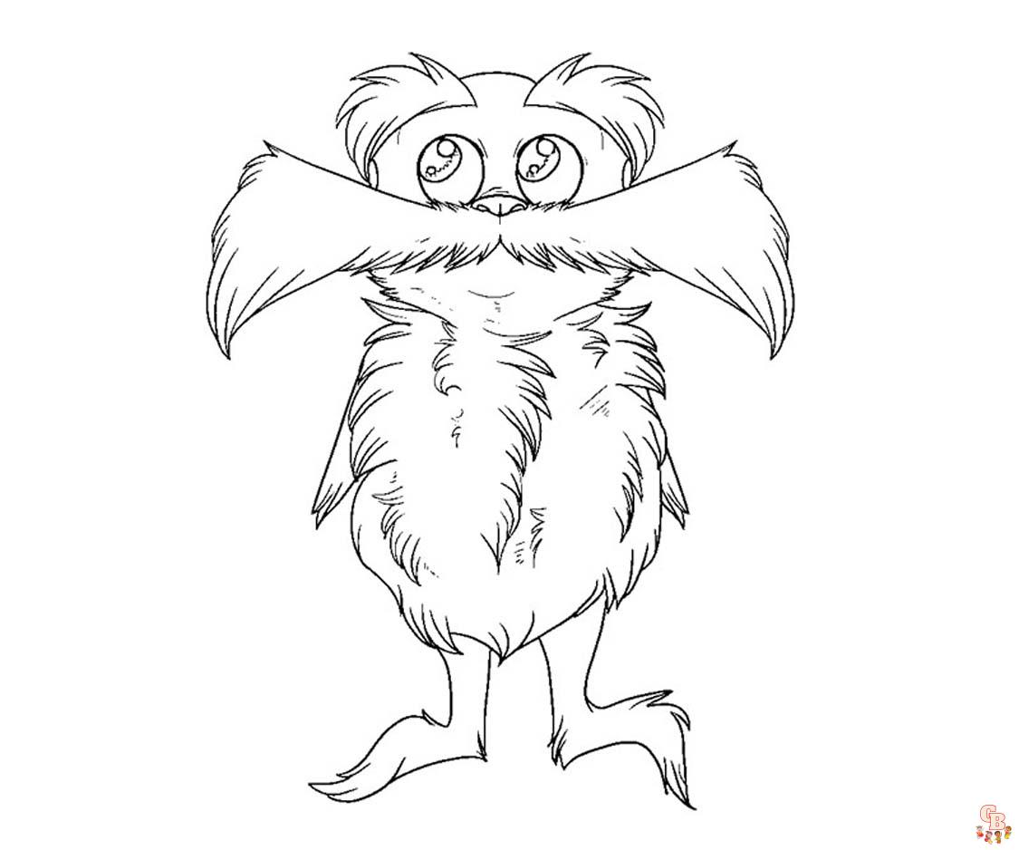 Lorax Coloring Pages 13