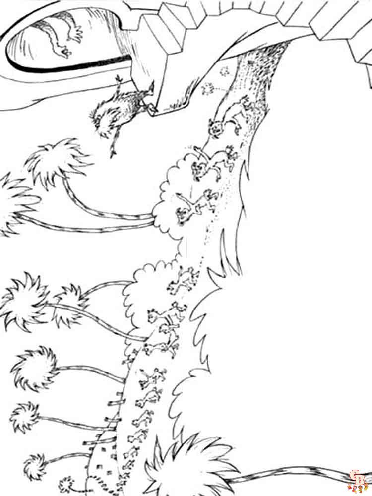 Lorax Coloring Pages 18